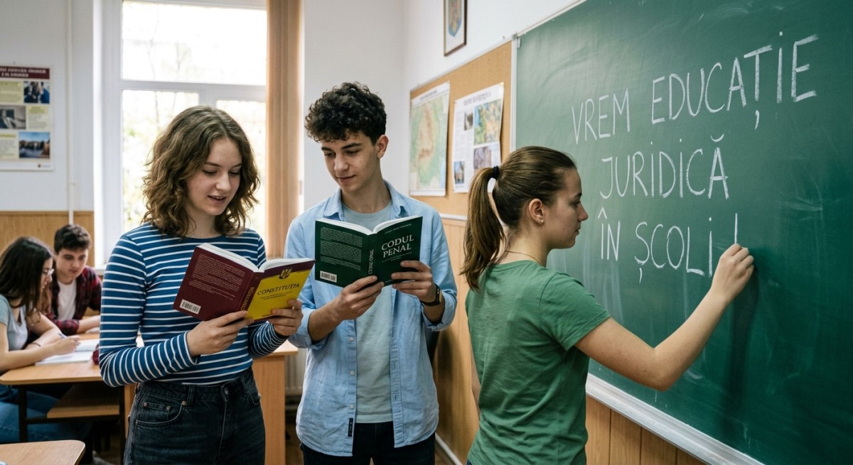 Educația juridică iese din lege și intră în școli